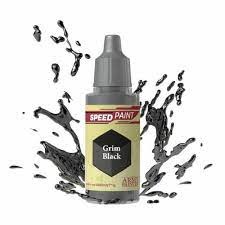 Army Painter: Warpaints: SpeedPaint: Grim Black wp2001
